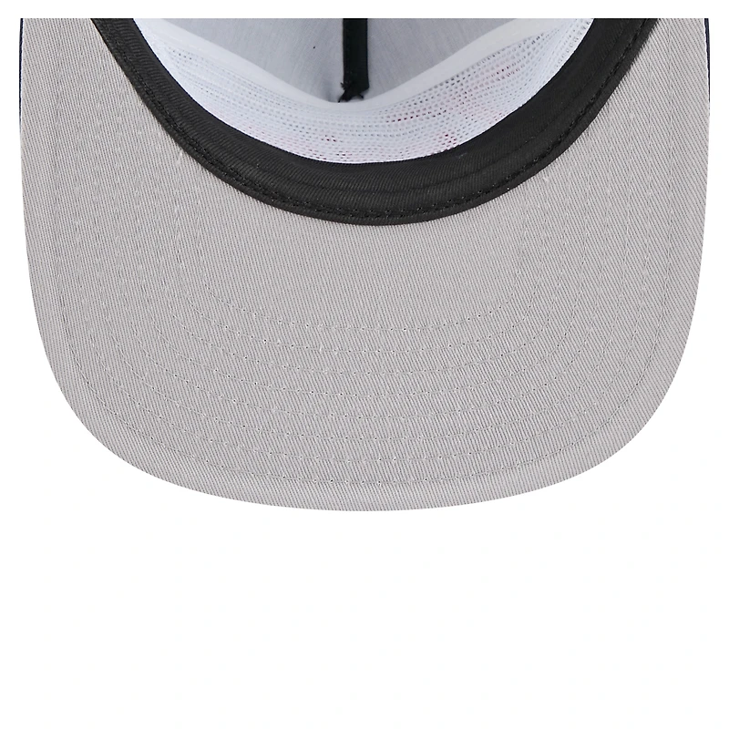 Men's New Era Navy Minnesota Twins Retro Satin Script Golfer Adjustable Hat