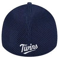 Men's New Era Navy Minnesota Twins Subtle Camo 39THIRTY Flex Hat