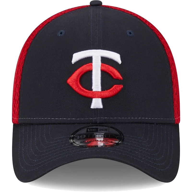 Casquette Flex New Era Minnesota Twins Team Neo 39THIRTY pour homme bleu marine