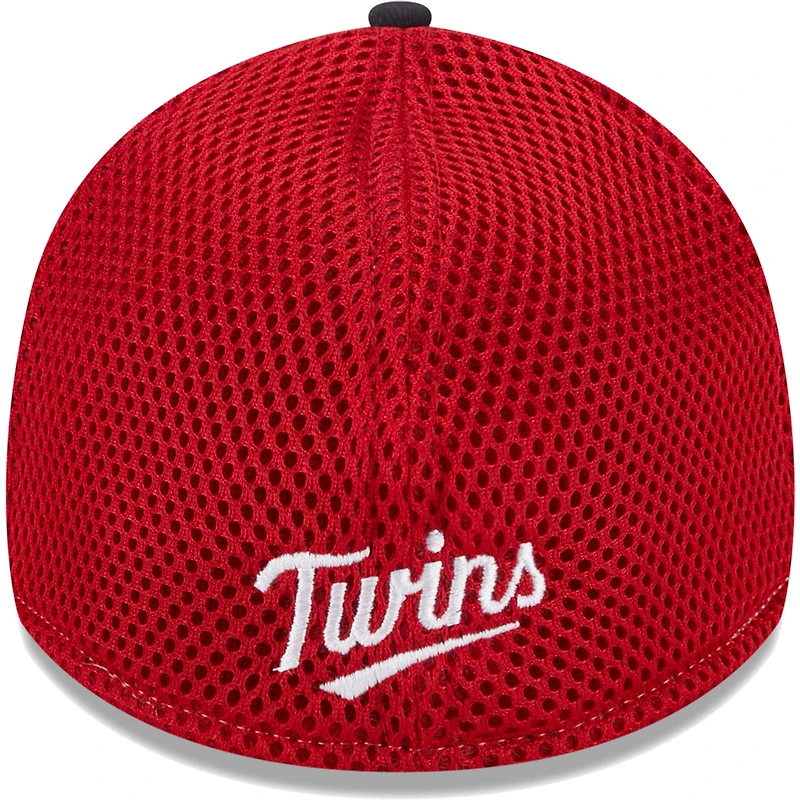 Casquette Flex New Era Minnesota Twins Team Neo 39THIRTY pour homme bleu marine