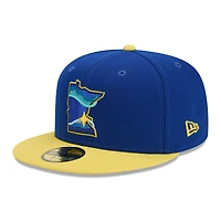 Casquette ajustée 59FIFTY Royal Minnesota Twins 2024 City Connect New Era pour homme