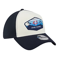 Casquette New Era Stone Minnesota Twins 2026 Spring Training Fan Pack Gradient 39THIRTY Flex pour homme