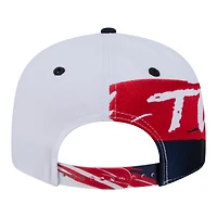 Casquette snapback New Era 9FIFTY blanche et marine Minnesota Twins pour homme