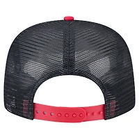 Casquette snapback New Era 9FIFTY blanche/rouge pour homme, motif rétro des Twins du Minnesota