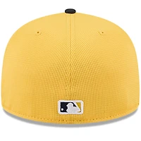Casquette ajustée 59FIFTY City Connect des Twins du Minnesota pour homme, jaune/noir, New Era