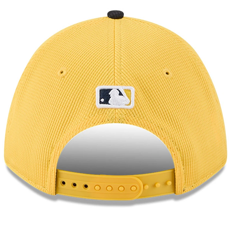 Men's New Era Yellow/Black Minnesota Twins City Connect Batting Practice 9FORTY M-Crown Adjustable Hat