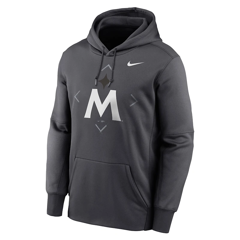 Sweat à capuche Nike Anthracite Minnesota Twins 2023 Bracket pour homme
