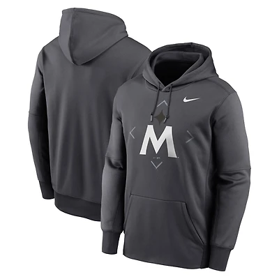 Sweat à capuche Nike Anthracite Minnesota Twins 2023 Bracket pour homme