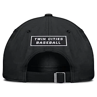 Men's Nike  Black Minnesota Twins Primetime Club Adjustable Hat