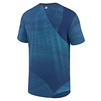Men's Nike Blue Minnesota Twins Authentic Collection City Connect Velocity Performance T-Shirt