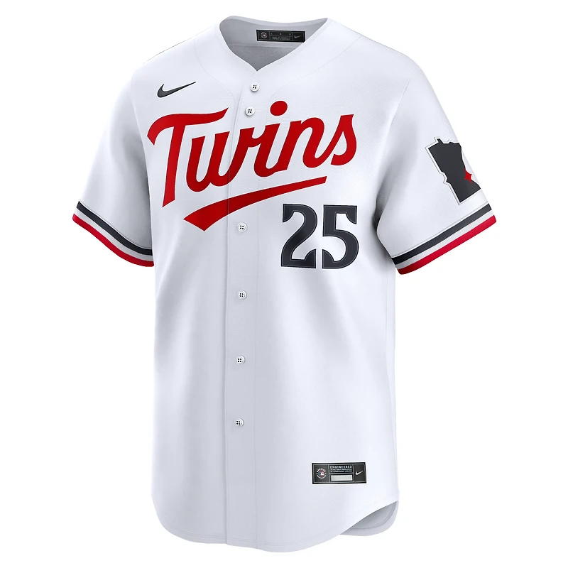 Maillot de joueur alternatif Nike Byron Buxton blanc des Minnesota Twins pour homme