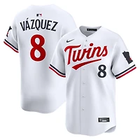 Maillot Nike Christian Vázquez blanc domicile des Twins du Minnesota pour homme