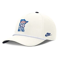 Men's Nike Cream Minnesota Twins Cooperstown Rise Adjustable Hat