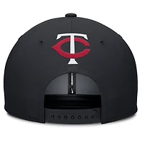 Casquette Snapback Pro Performance Nike pour homme gris/bleu marine Minnesota Twins