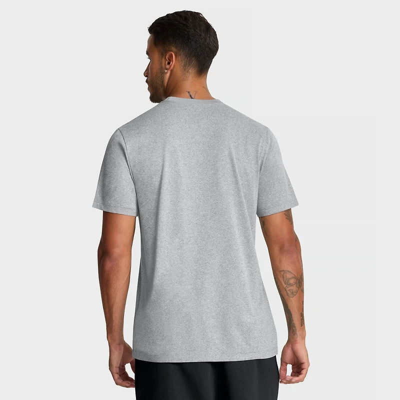 Men's Nike Heather Gray Minnesota Twins Swoosh Legend Dri-FIT T-Shirt