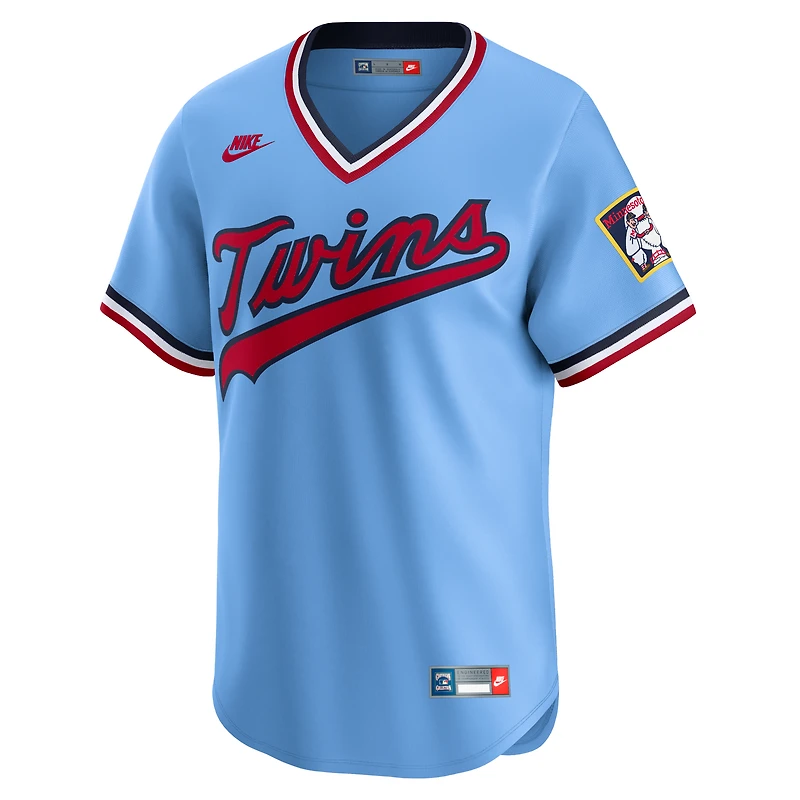 Maillot Nike bleu clair Minnesota Twins Cooperstown Collection Limited pour homme