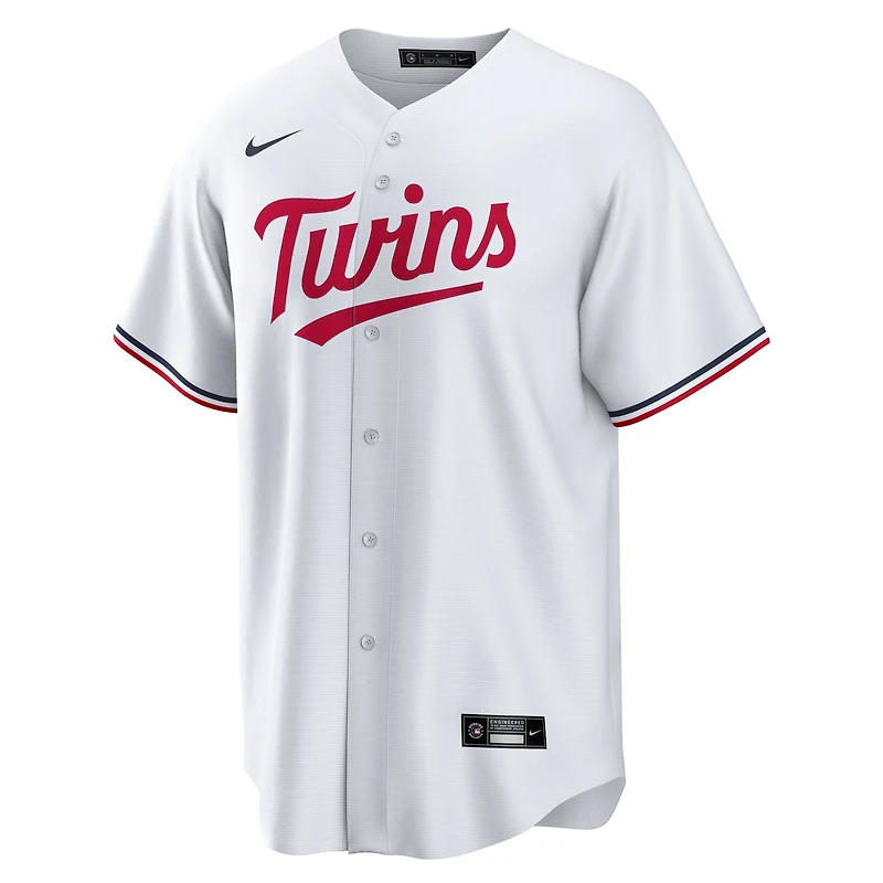 Maillot Nike Max Kepler blanc pour homme avec logo de joueur à domicile des Twins du Minnesota