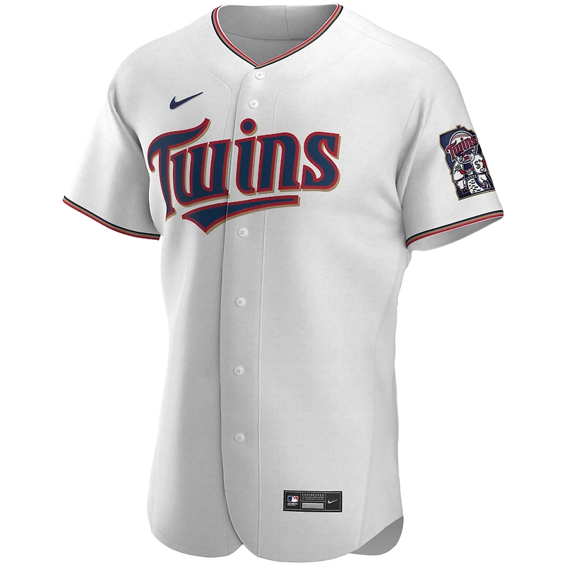 Maillot de joueur authentique à domicile Nike Miguel Sano pour hommes des Minnesota Twins blanc