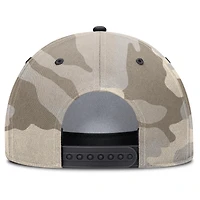 Men's Nike Natural Minnesota Twins Camo Pack Rise Adjustable Hat