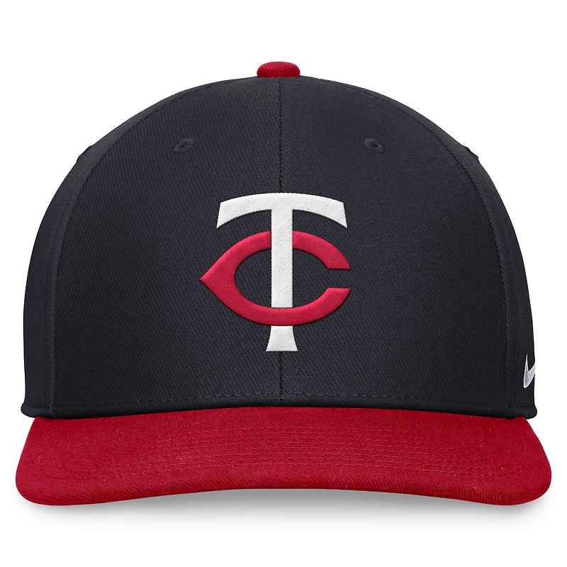 Men's Nike Navy/Red Minnesota Twins Two-Tone Snapback Hat