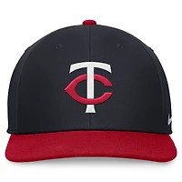 Men's Nike Navy/Red Minnesota Twins Two-Tone Snapback Hat
