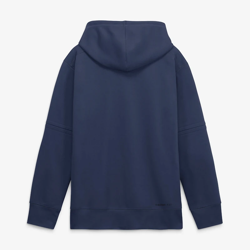 Sweat à capuche Nike City Connect Therma-FIT Authentic Collection pour homme, bleu marine, Minnesota Twins