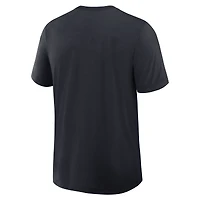 Men's Nike Navy Minnesota Twins Authentic Collection Early Work Tri-Blend Dri-FIT T-Shirt