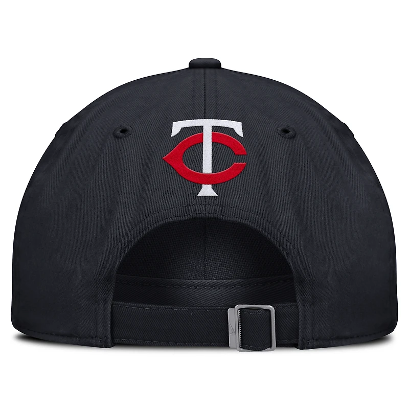 Casquette ajustable Nike bleu marine Minnesota Twins Club pour homme