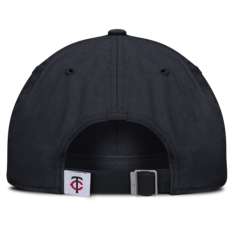 Casquette ajustable Nike bleu marine Minnesota Twins Club pour homme