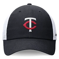 Men's Nike Navy Minnesota Twins Club Trucker Adjustable Hat