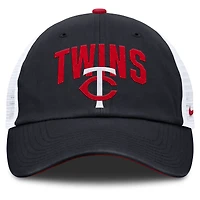 Men's Nike  Navy Minnesota Twins Primetime Club Adjustable Trucker Hat
