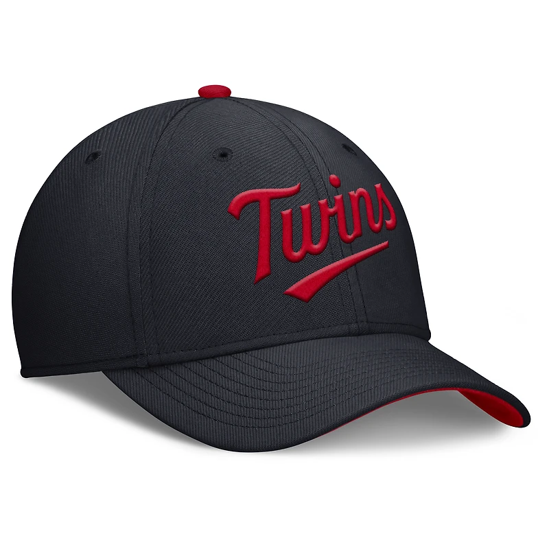 Men's Nike Navy Minnesota Twins Primetime Rise Dri-FIT Flex Hat