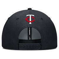 Men's Nike Navy Minnesota Twins Rise Gaberdine Adjustable Hat