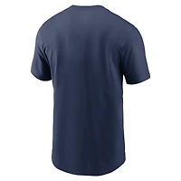 T-shirt Nike bleu marine pour homme avec logo Team Block des Minnesota Twins
