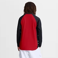 Men's Nike Red Minnesota Twins Authentic Collection Raglan Dri-FIT Sweatshirt