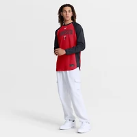 Men's Nike Red Minnesota Twins Authentic Collection Raglan Dri-FIT Sweatshirt
