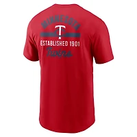 T-shirt Nike rouge pour homme des Minnesota Twins