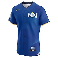 Men's Nike Royal Minnesota Twins City Connect  Elite Jersey