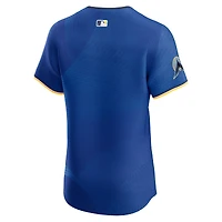 Men's Nike Royal Minnesota Twins City Connect  Elite Jersey