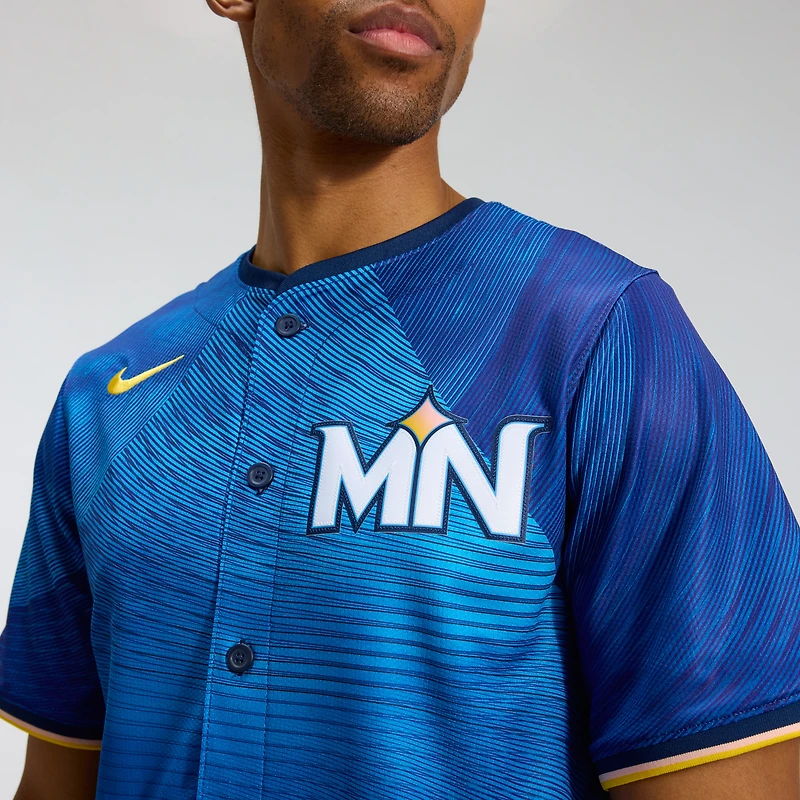 Men's Nike Royal Minnesota Twins City Connect Limited Jersey