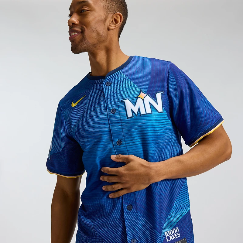 Men's Nike Royal Minnesota Twins City Connect Limited Jersey