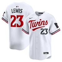 Maillot de joueur à domicile Nike Royce Lewis pour homme, blanc, Minnesota Twins, édition limitée