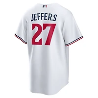 Men's Nike Ryan Jeffers White Minnesota Twins Home Replica Player Jersey