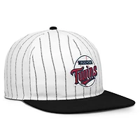 Casquette ajustable Nike Pro Minnesota Twins Cooperstown Collection blanche et noire pour homme