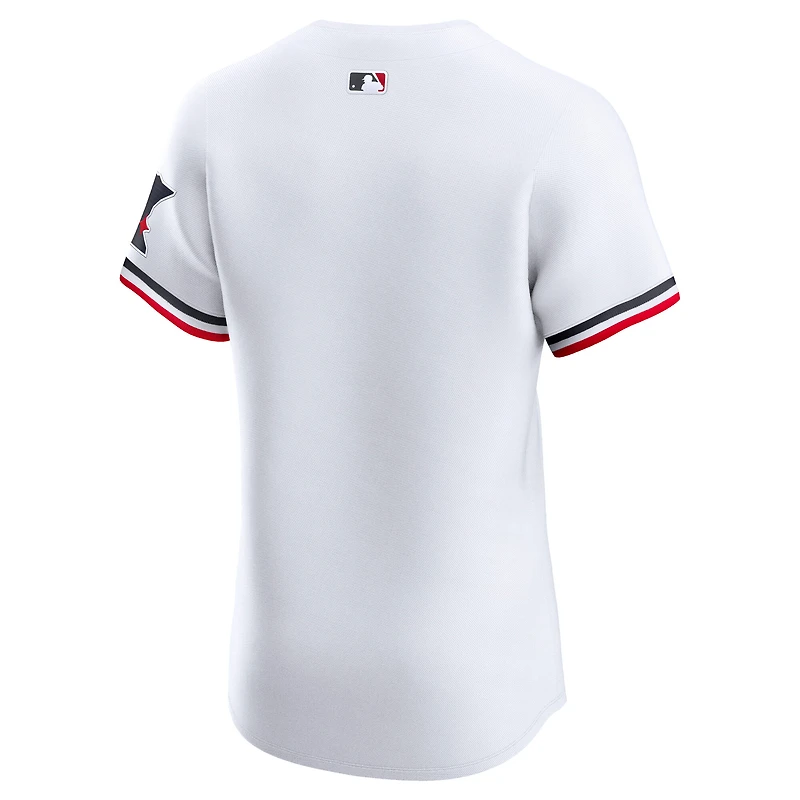 Men's Nike White Minnesota Twins Home Elite Jersey