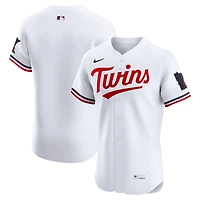 Men's Nike White Minnesota Twins Home Elite Jersey