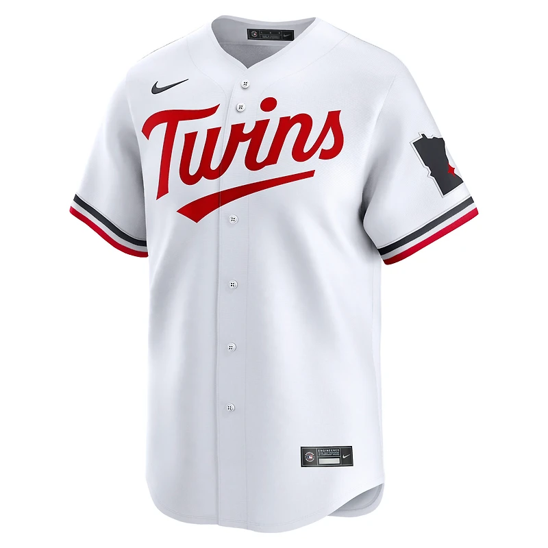 Men's Nike White Minnesota Twins Home Limited Jersey