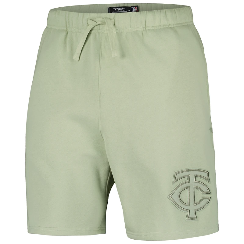 Short en polaire neutre Pro Standard vert Minnesota Twins pour hommes