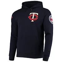 Sweat à capuche avec logo de l'équipe Pro Standard Minnesota Twins pour homme, bleu marine