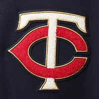 Sweat à capuche avec logo de l'équipe Pro Standard Minnesota Twins pour homme, bleu marine